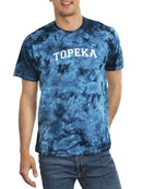 Topeka. Tie Dye Tee -SmartPrintsInk Designs