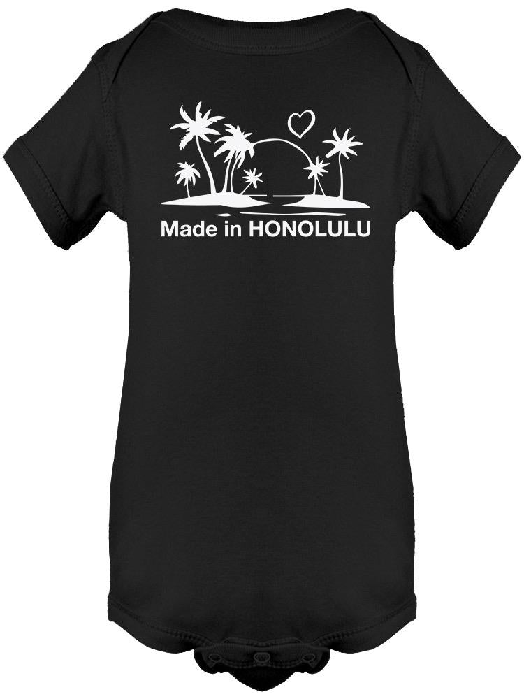 Honolulu Made Bodysuit -SmartPrintsInk Designs
