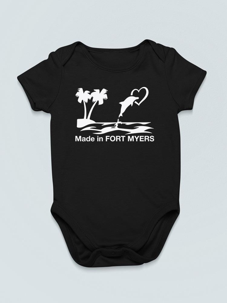 Made From Fort Myers Bodysuit -SmartPrintsInk Designs
