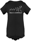 Made From Louisville Bodysuit -SmartPrintsInk Designs