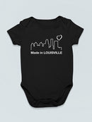 Made From Louisville Bodysuit -SmartPrintsInk Designs