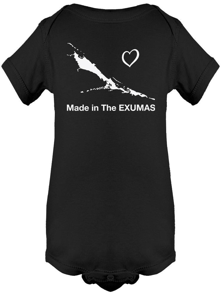 Made From The Exumas Bodysuit -SmartPrintsInk Designs