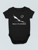 Made From The Exumas Bodysuit -SmartPrintsInk Designs