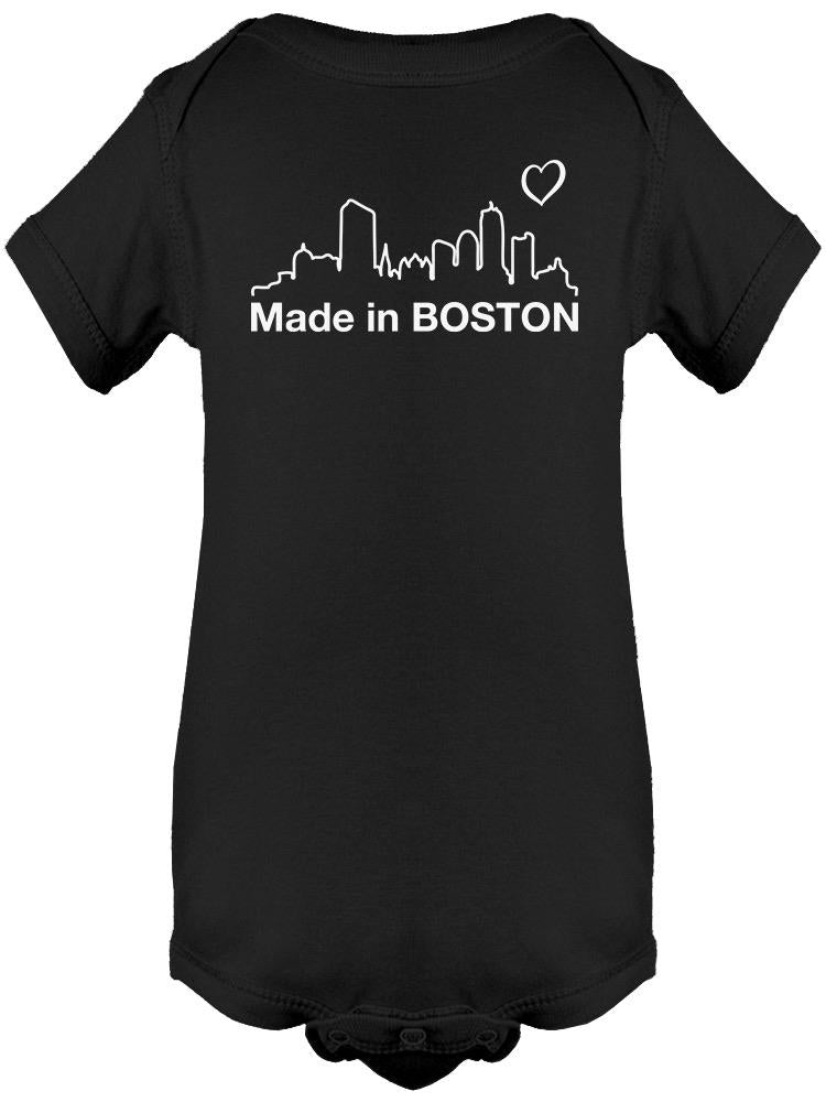 Made From Boston Bodysuit -SmartPrintsInk Designs