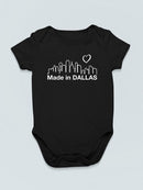 Made From Dallas Bodysuit -SmartPrintsInk Designs