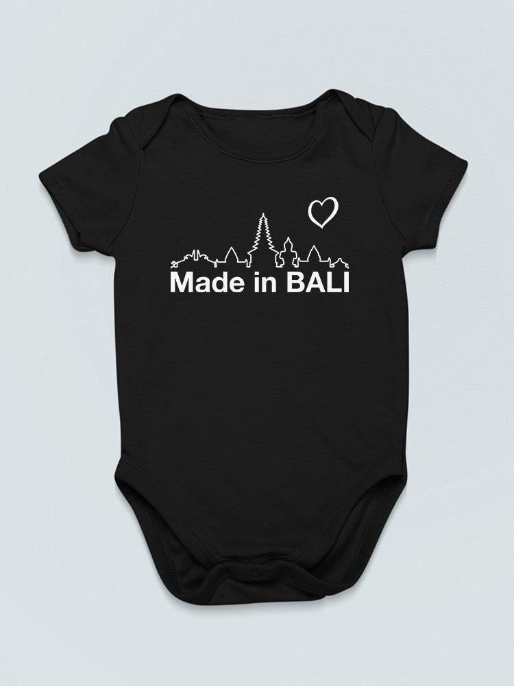 Made From Bali Bodysuit -SmartPrintsInk Designs