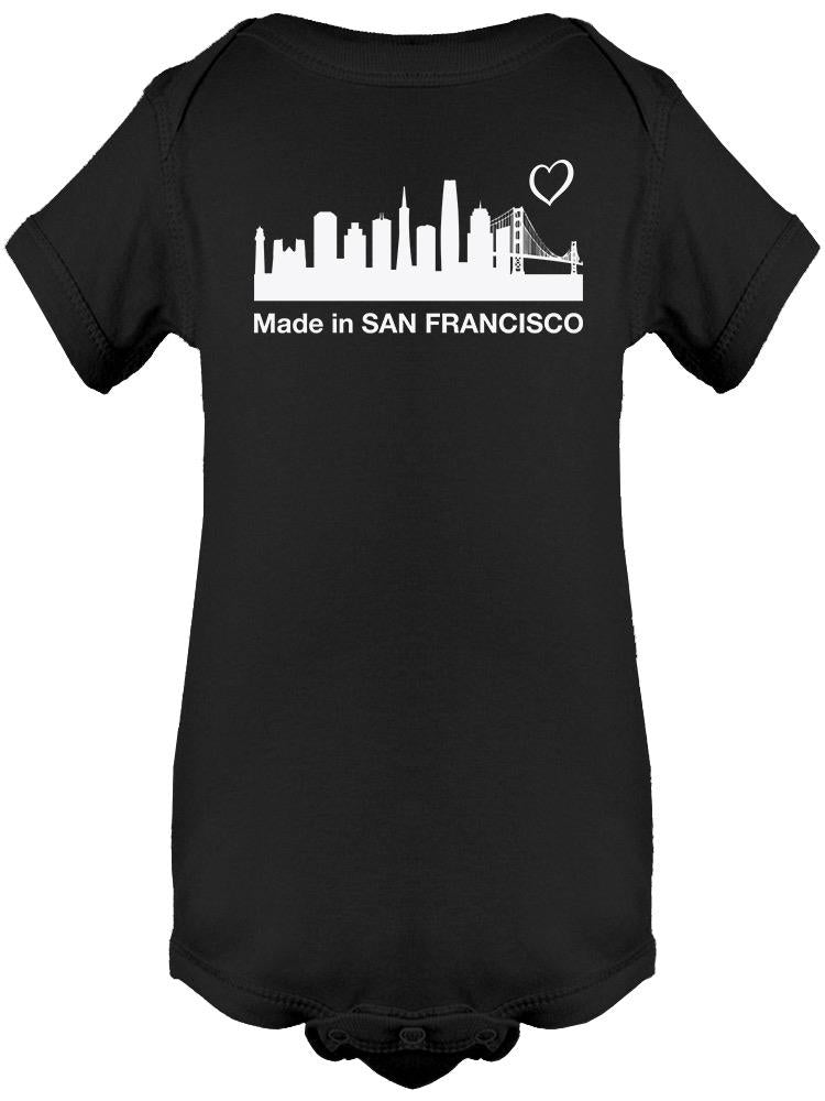 Made From San Francisco Bodysuit -SmartPrintsInk Designs