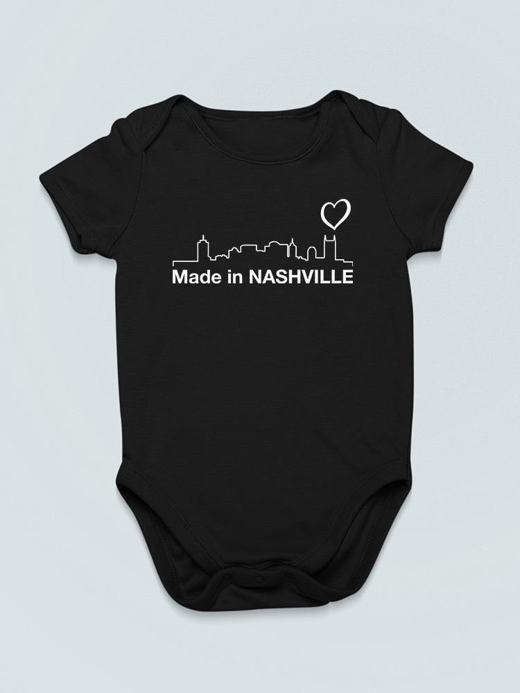 Made From Nashville Bodysuit -SmartPrintsInk Designs