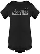 Made From Chicago Bodysuit -SmartPrintsInk Designs