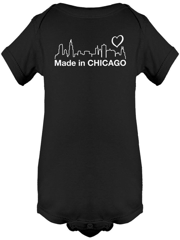 Made From Chicago Bodysuit -SmartPrintsInk Designs