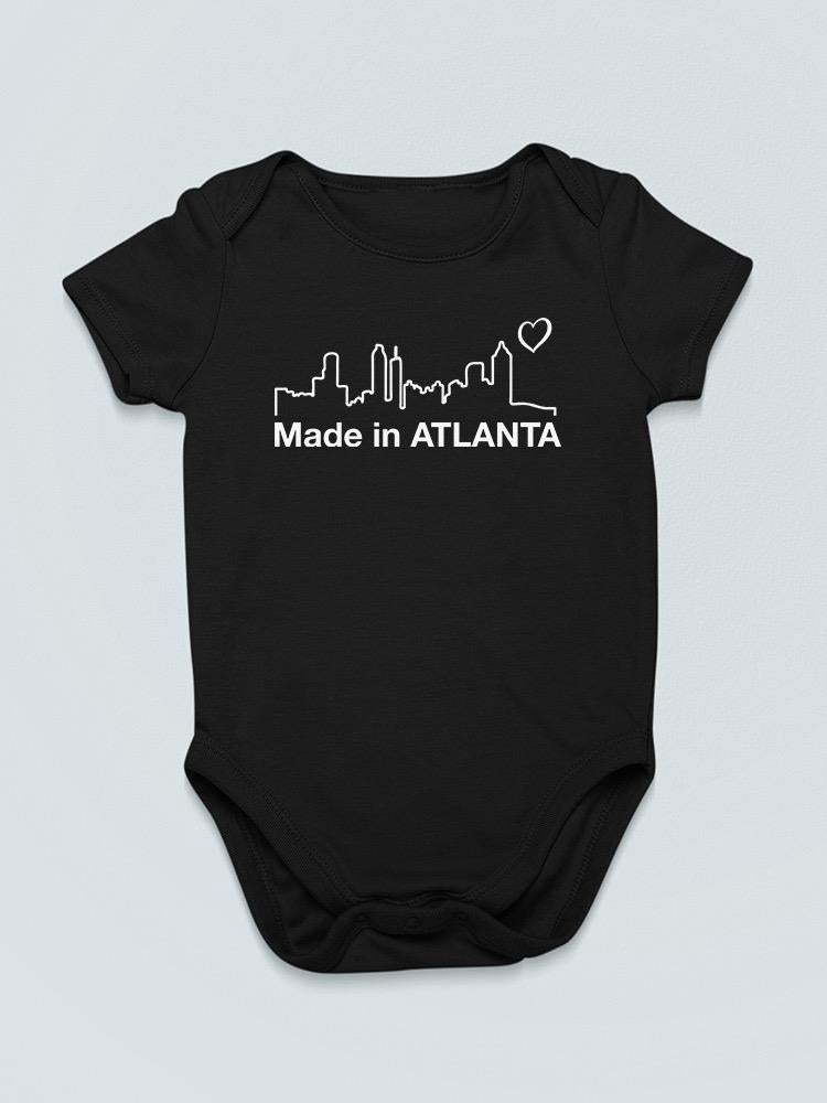 Made From Atlanta Bodysuit -SmartPrintsInk Designs