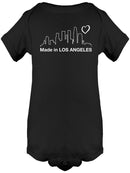 Made From Los Angeles Bodysuit -SmartPrintsInk Designs