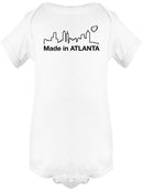 Made From Atlanta. Bodysuit -SmartPrintsInk Designs