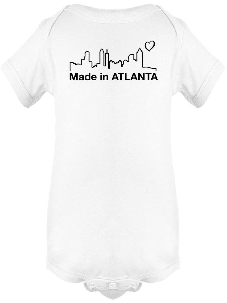 Made From Atlanta. Bodysuit -SmartPrintsInk Designs