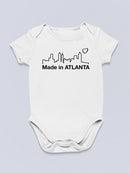 Made From Atlanta. Bodysuit -SmartPrintsInk Designs