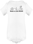 Made From Las Vegas. Bodysuit -SmartPrintsInk Designs