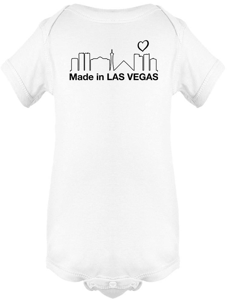 Made From Las Vegas. Bodysuit -SmartPrintsInk Designs
