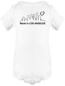 Made From Los Angeles. Bodysuit -SmartPrintsInk Designs