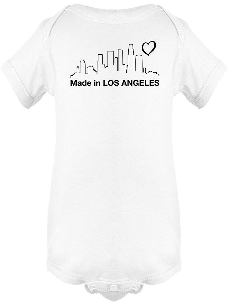 Made From Los Angeles. Bodysuit -SmartPrintsInk Designs