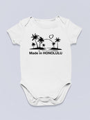 Made From Honolulu Bodysuit -SmartPrintsInk Designs