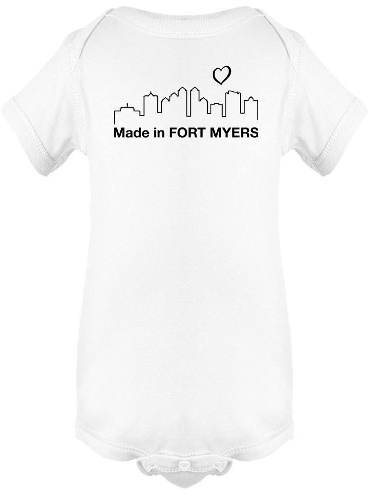 Made From Fort Myers. Bodysuit -SmartPrintsInk Designs