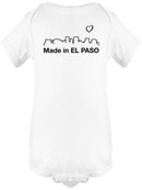 Made From El Paso Bodysuit -SmartPrintsInk Designs