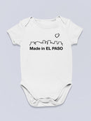 Made From El Paso Bodysuit -SmartPrintsInk Designs