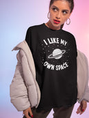 I Like My Own Space T-shirt -SmartPrintsInk Designs