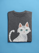 "meh" Kitten T-shirt -SmartPrintsInk Designs
