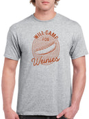 Will Camp For Weinies T-shirt -SmartPrintsInk Designs
