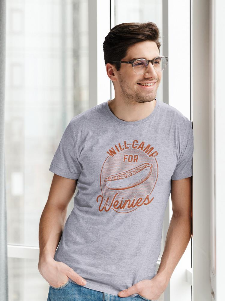 Will Camp For Weinies T-shirt -SmartPrintsInk Designs