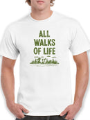 All Walks Of Life T-shirt -SmartPrintsInk Designs