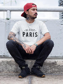 Here Is Paris T-shirt -SmartPrintsInk Designs