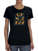 Tigers And Plants T-shirt -SmartPrintsInk Designs
