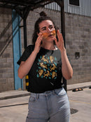 Tigers And Plants T-shirt -SmartPrintsInk Designs