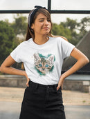Watercolor Kitten T-shirt -SmartPrintsInk Designs