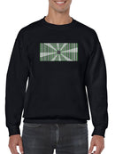 Space And Time Pattern Sweatshirt -SmartPrintsInk Designs