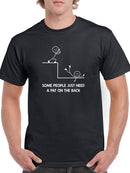 Pat On The Back Quote T-shirt -SmartPrintsInk Designs