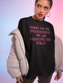 Changing The World T-shirt -SmartPrintsInk Designs