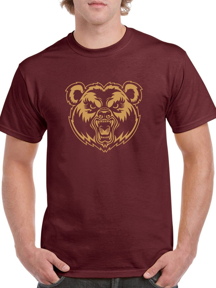 Roaring Bear T-shirt -SmartPrintsInk Designs