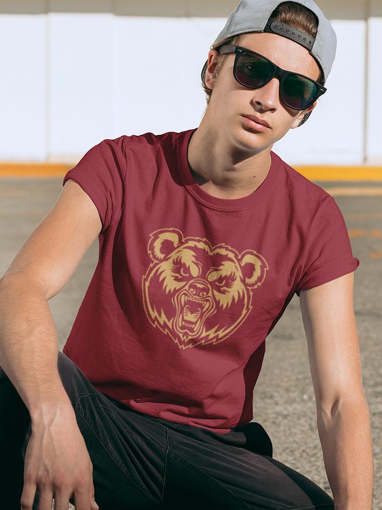 Roaring Bear T-shirt -SmartPrintsInk Designs