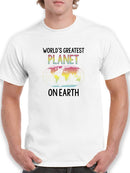 Greatest Planet On Earth T-shirt -SmartPrintsInk Designs