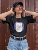 Llama Bubblegum T-shirt -SmartPrintsInk Designs