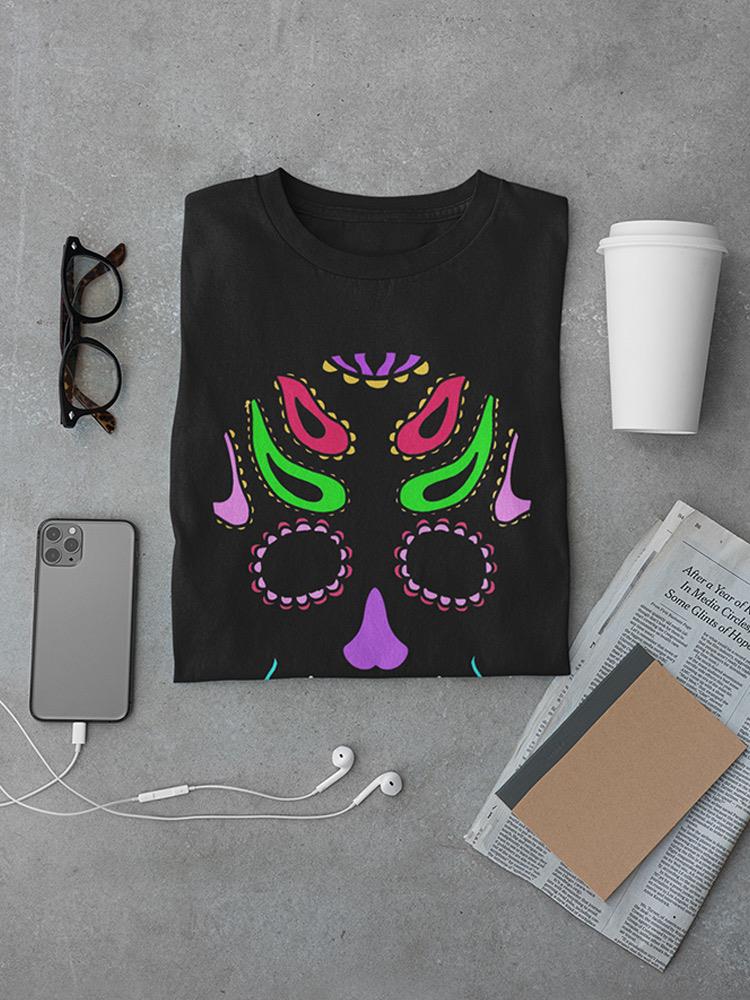 Decorative Skull Style T-shirt -SmartPrintsInk Designs