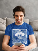 Dia De Muertos Skull With Hat T-shirt -SmartPrintsInk Designs