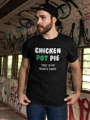 Chicken-pot Pie T-shirt -SmartPrintsInk Designs