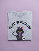 Witch Switch Kitten T-shirt -SmartPrintsInk Designs