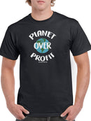 Planet Over Profit T-shirt -SmartPrintsInk Designs