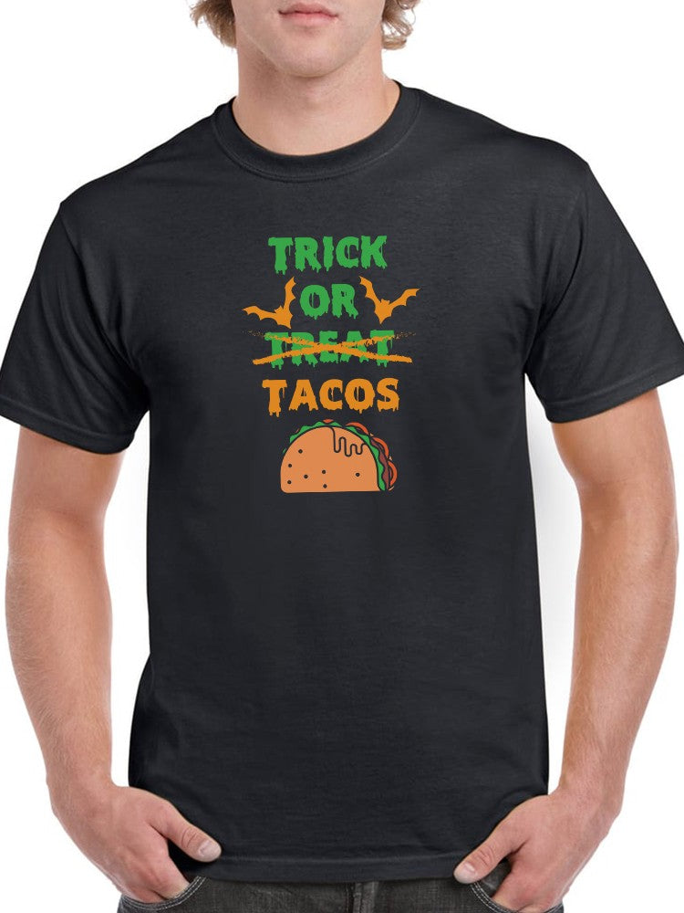 Trick Or... Tacos T-shirt -SmartPrintsInk Designs