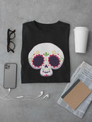 Decorative Skull T-shirt -SmartPrintsInk Designs